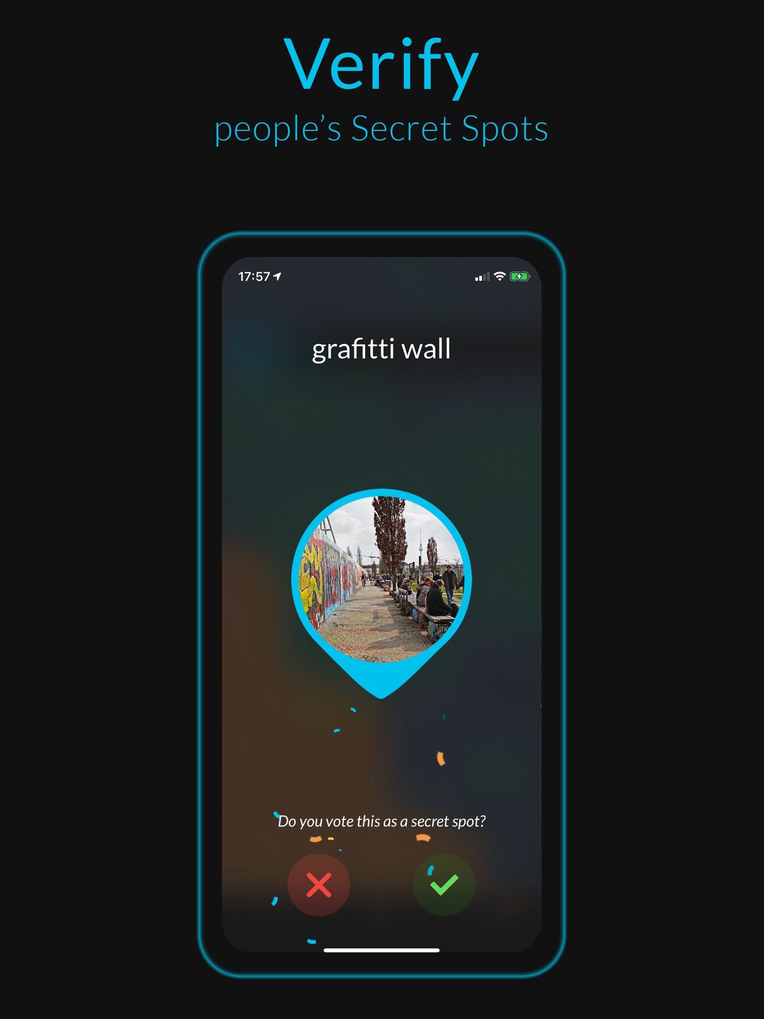 Verify Secret Spots